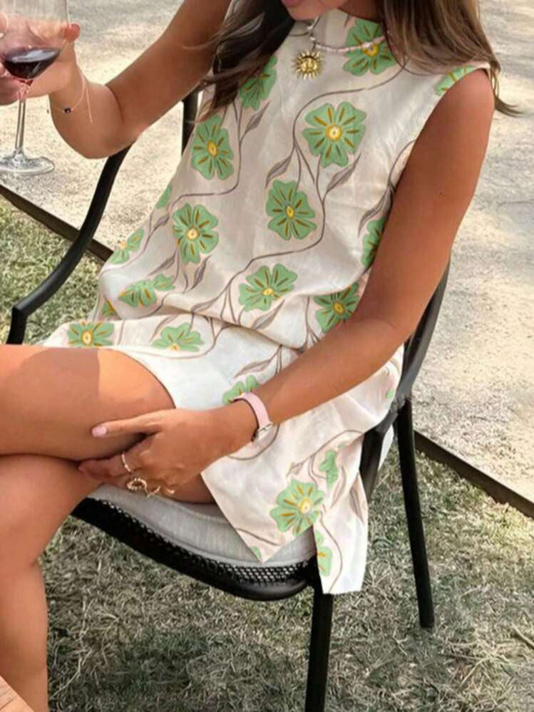 Green flower
